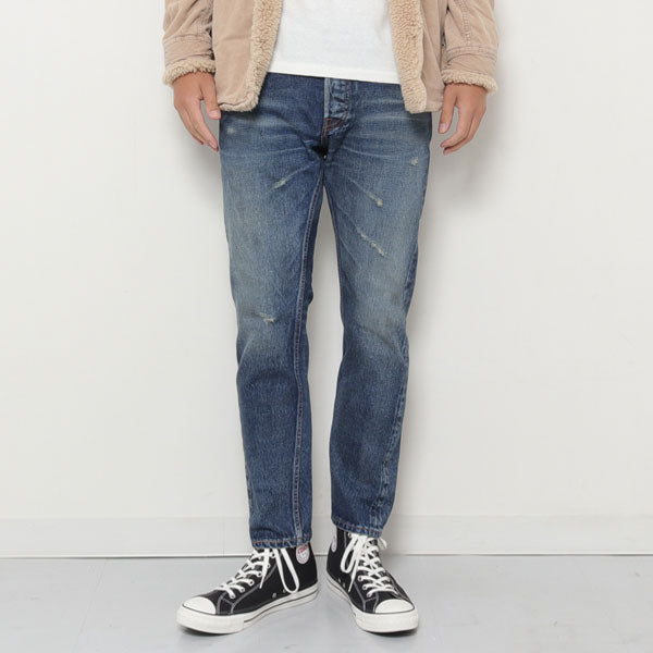 HQ DENIM 5P CROPPED TAPERED(REAL-VINTAGE FINISHED)