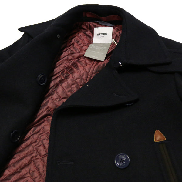 ニットメルトン ショートPコート