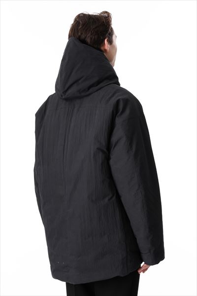 C/NY TYPEWRIGHTER CLOTH HOODED DOWN COAT