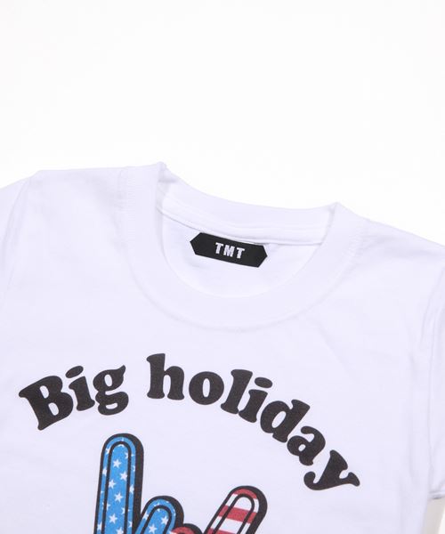 S/SL KIDS TEE(U.S.FLAG ROCK)