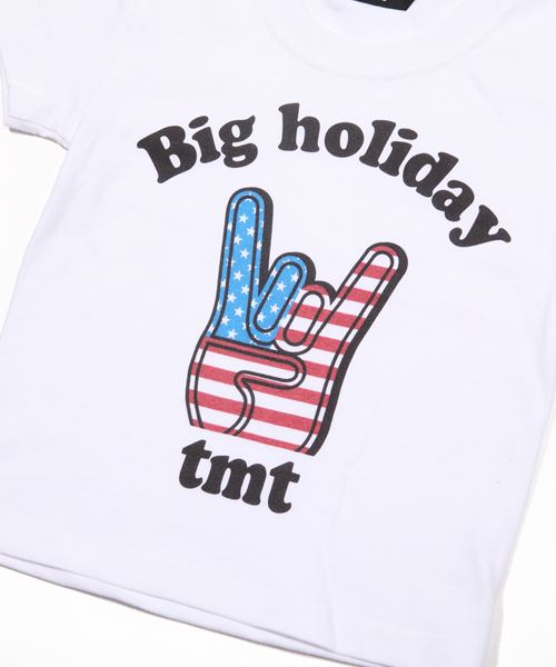 S/SL KIDS TEE(U.S.FLAG ROCK)