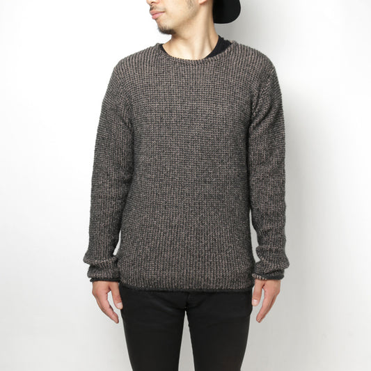 モヘアニット クルーネック