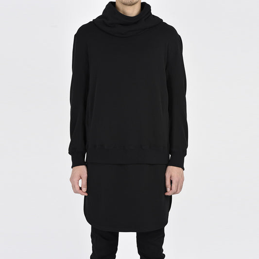  LAYERED PULLOVER PARKA  