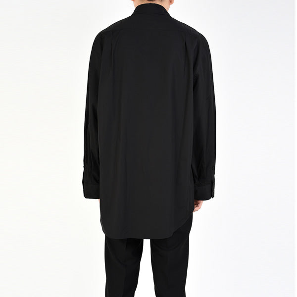 BROAD CLOTH ASYMMETRY SHIRT