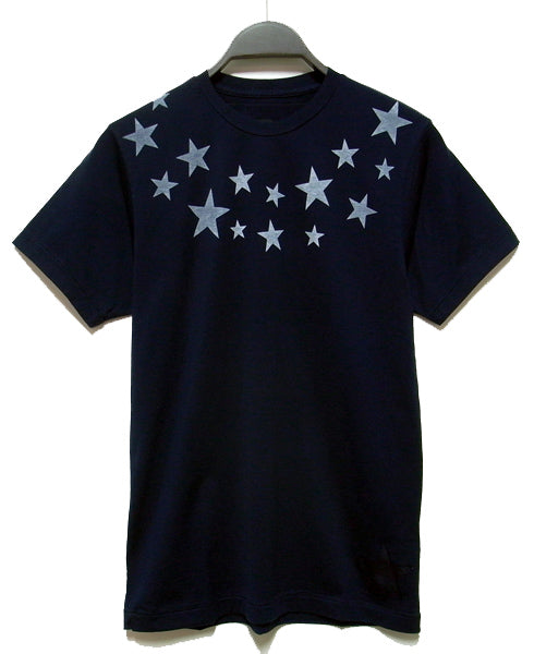 s/s vintage style t-shirts (M star on 30) (navy)
