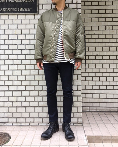 REVERSIBLE CAP SHOULDER MA-1