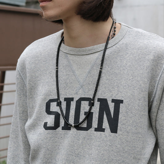 DEER SKIN x BEADS NECKLACE