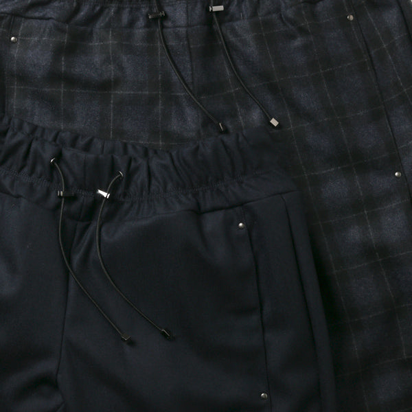 フランネルチェック イージーパンツ