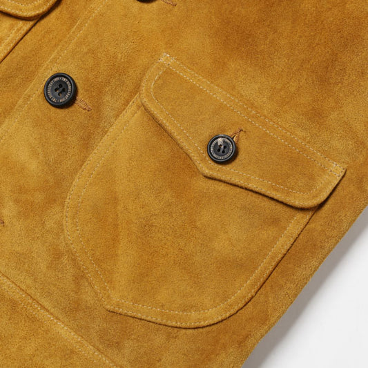 SUEDE COW LEATHER JACKET