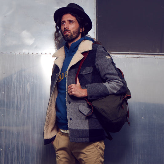 BIG BLOCK CHECK RANCH COAT