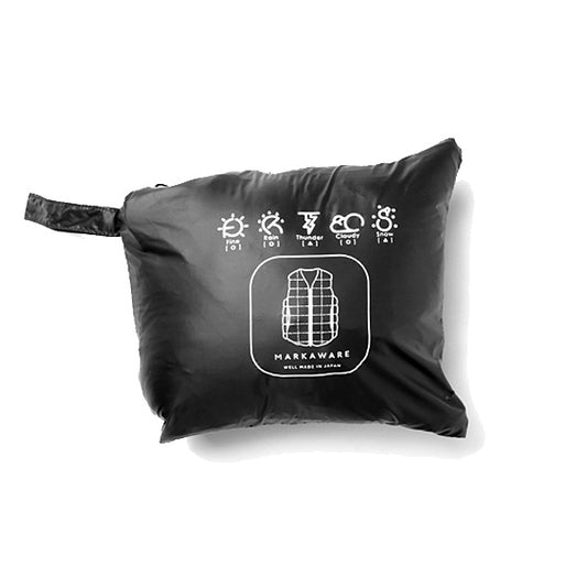 INNER DOWN VEST REGULAR (BLACK)