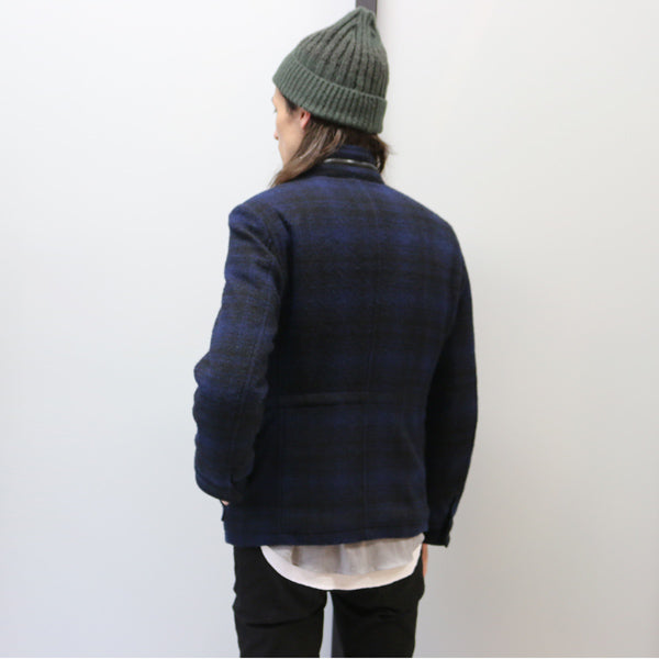 WOOLRICH FABRIC CHECK BLOUSON