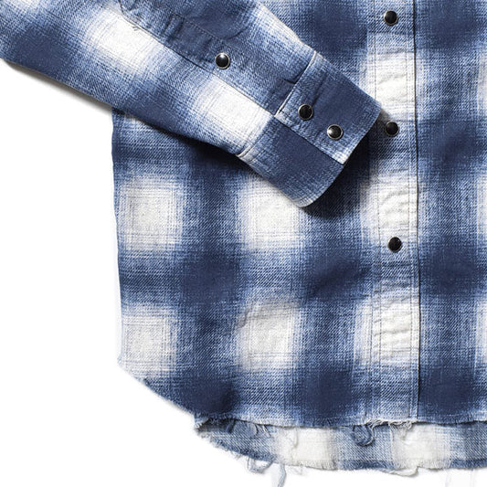 Smoky Ombre Check Western SH