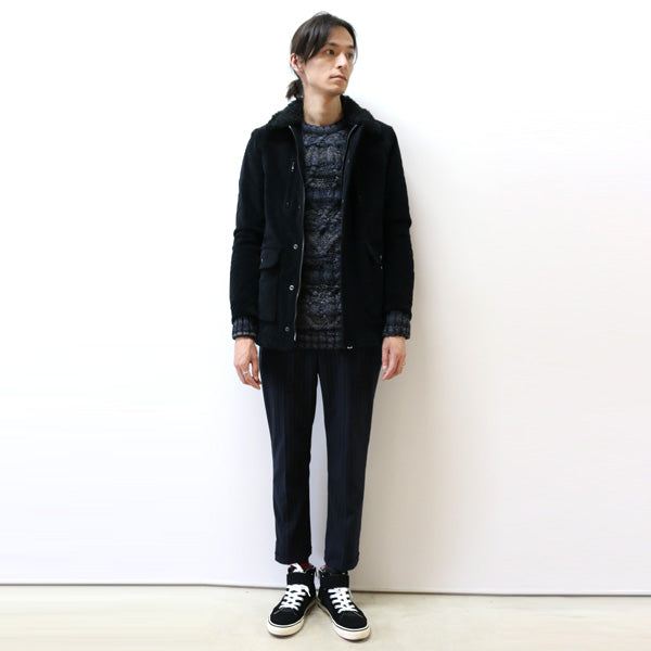 STRETCH CORDUROY BOA BLOUSON