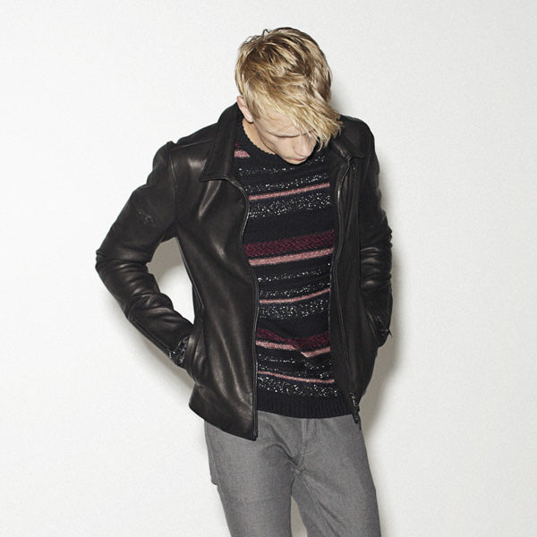 SPRITO x LAME CREW NECK KNIT