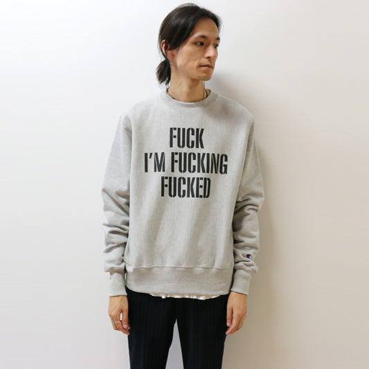 CHAMPION x TAKASHI KOMATSU SWEAT CREW NECK