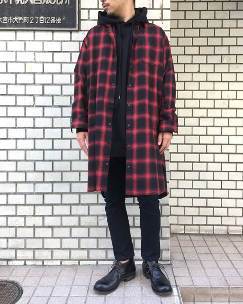 LONG OMBRE SHIRT