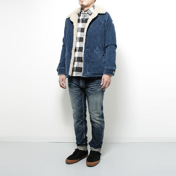 STRETCH VINTAGE PROCESSING DENIM 5P TAPERED