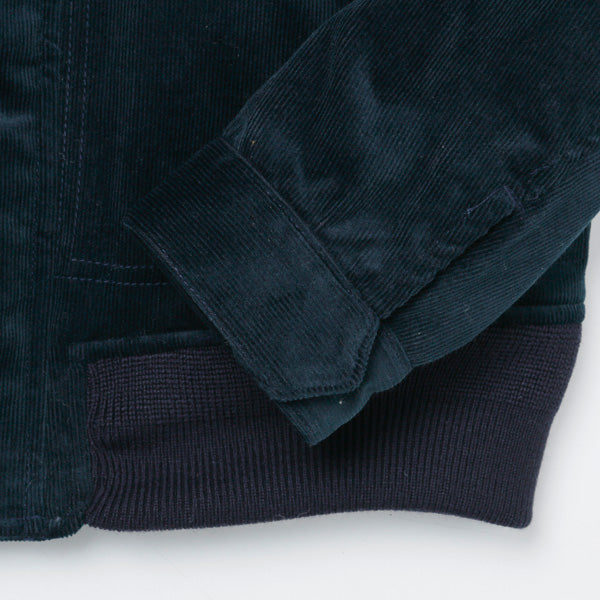 STRETCH CORDUROY スタンドカラーブルゾン