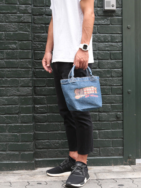 DENIM TOTE BAG (SANTAFE)