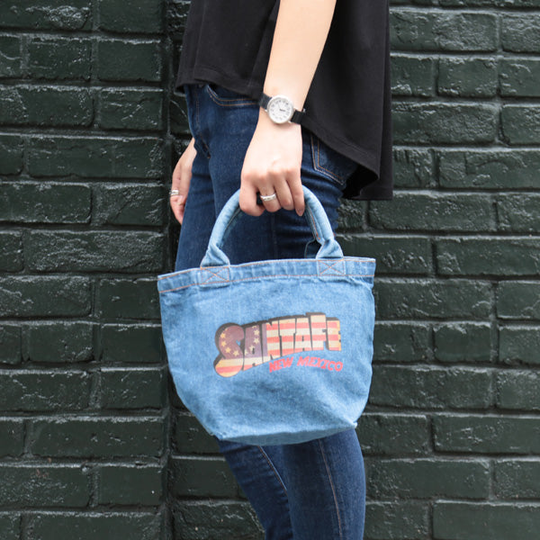 DENIM TOTE BAG (SANTAFE)