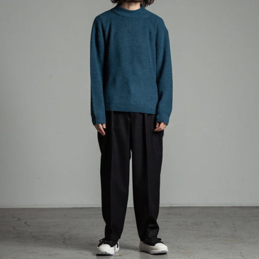  CLASSIC FIT TROUSERS ORGANIC WOOL JAPAN FLANNEL  