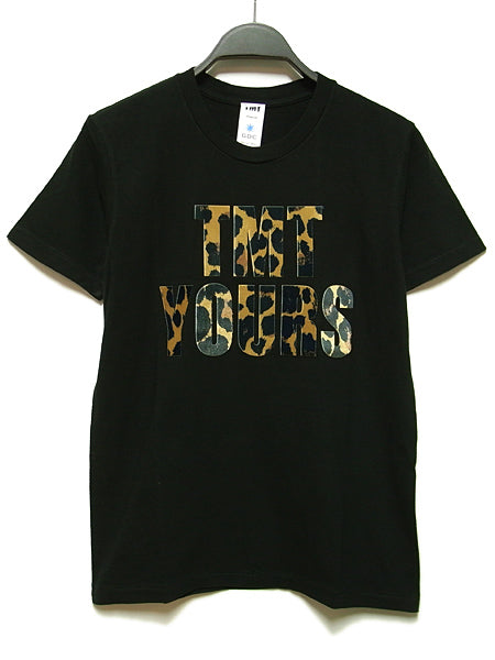 S/S ラフィー天竺TEE (LEOPARD TMT YOURS)