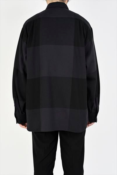 COTTON FLANNEL BUFFALO CHECK BIG SHIRT