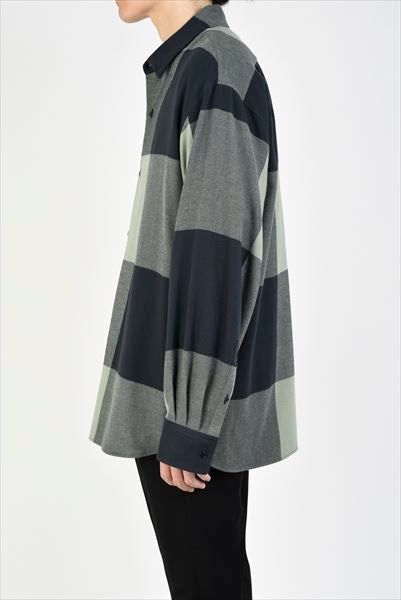 COTTON FLANNEL BUFFALO CHECK BIG SHIRT