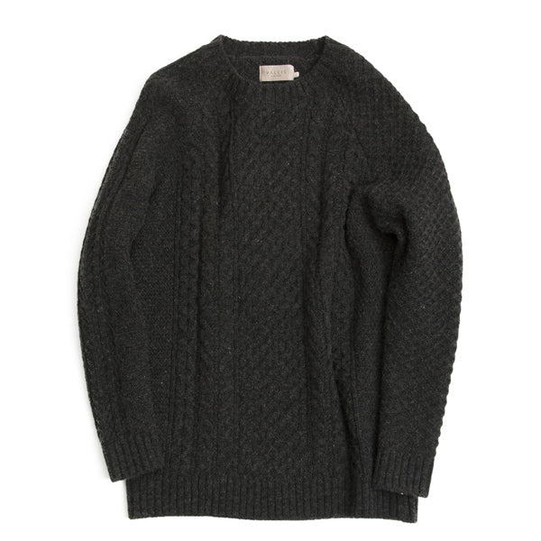 シェットランドアランニット クルーネック