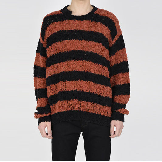 SHAGGY BORDER PULLOVER