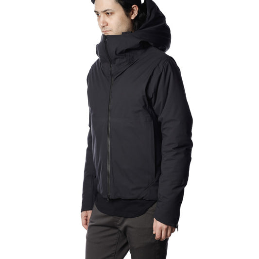 透湿防水3レイヤーNyリップ フーデッドダウンJK