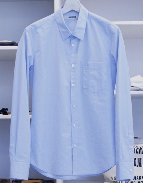 100/2 ブロードレギュラーシャツ