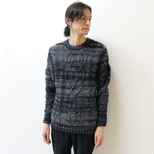 TIGROTTO YARNS FROM ITALY CREW NECK KNIT