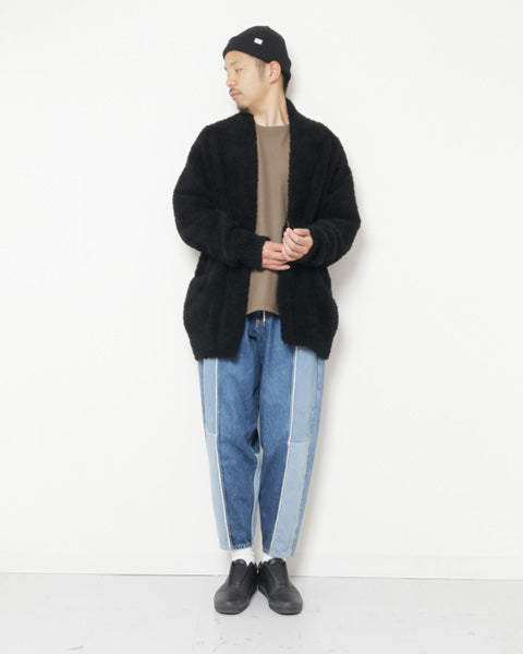 13.5ozデニム ペダルプッシャーパンツ