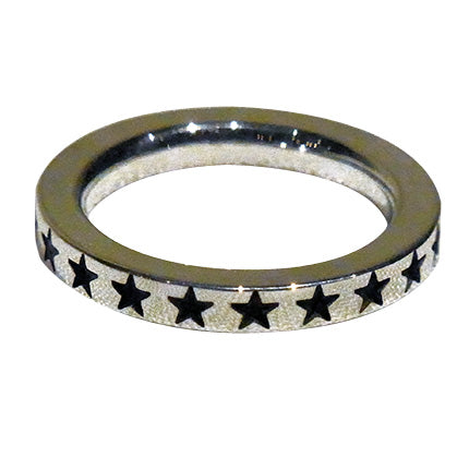 circle star narrow ring