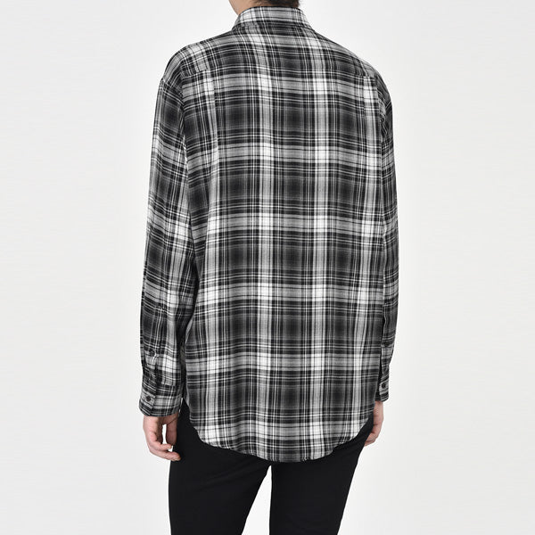 STANDARD SHIRT RAYON OMBRE CHECK