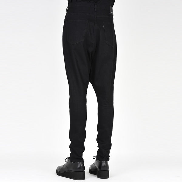 SARROUEL PANTS BLACK ONE WASH