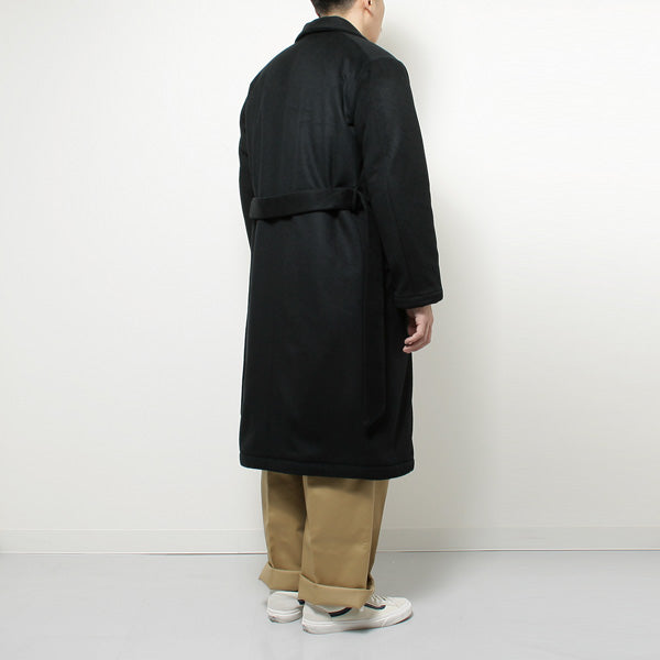 DOUBLE BRESTED SHAWL COLLAR COAT SUPER 120s BEAVER