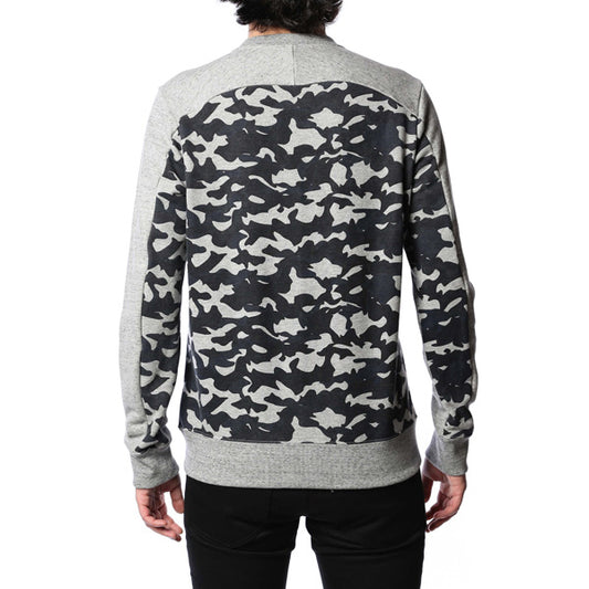 コンパクト裏毛 プルオーバー背面切替