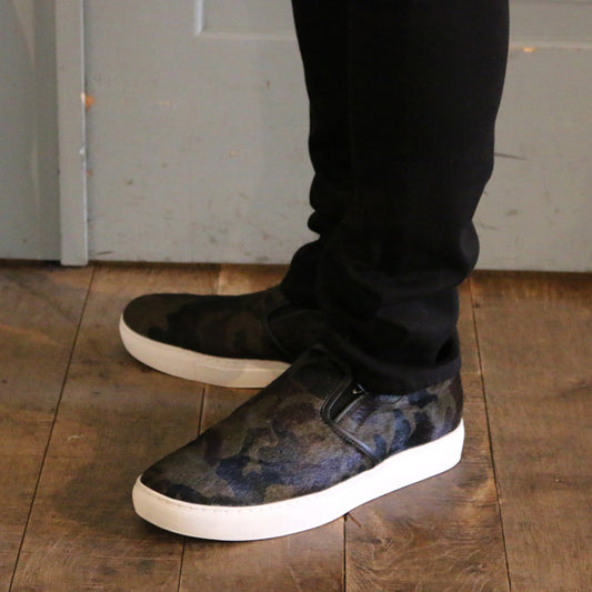 ホースヘアー スリップオン