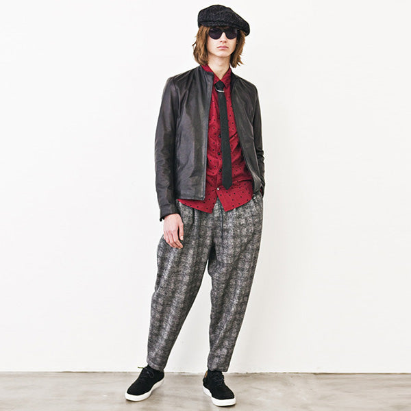 ホースヘアー ホールカットスニーカー