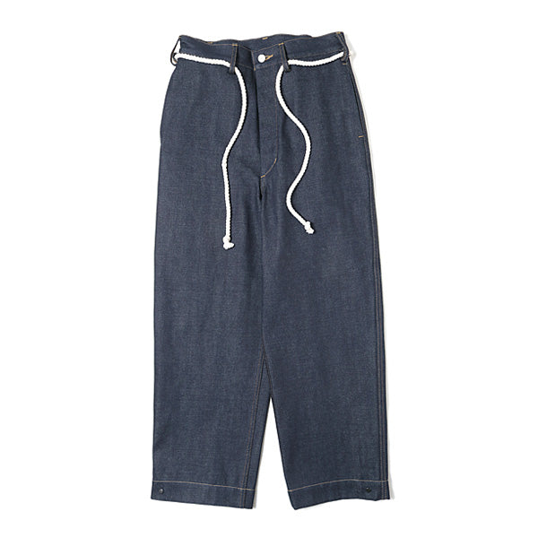 MARKAWARE OVERLANDER PANTS ロープ付きワイドデニム OVERLANDER PANTS 12oz ORGANIC SELVEDGE DENIM - MARKAWARE 「Area」