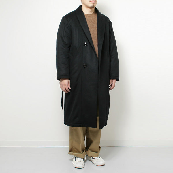 RIB CREWNECK SWEATER NATURAL COLOR FINE ALPACA