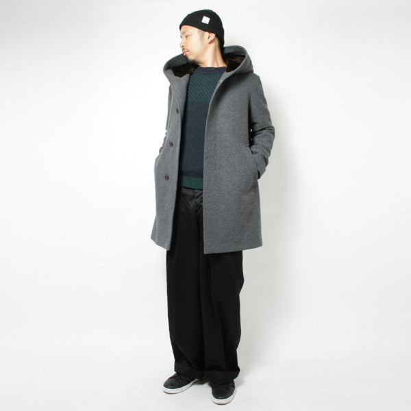 アルパカリブニット クルーネック