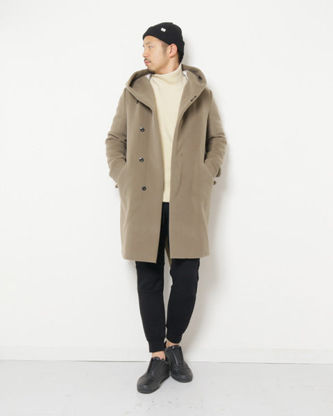 SUPER140s ウールボア タートルネックL/S