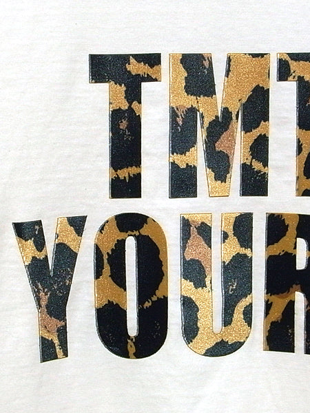 S/S ラフィー天竺TEE (LEOPARD TMT YOURS)