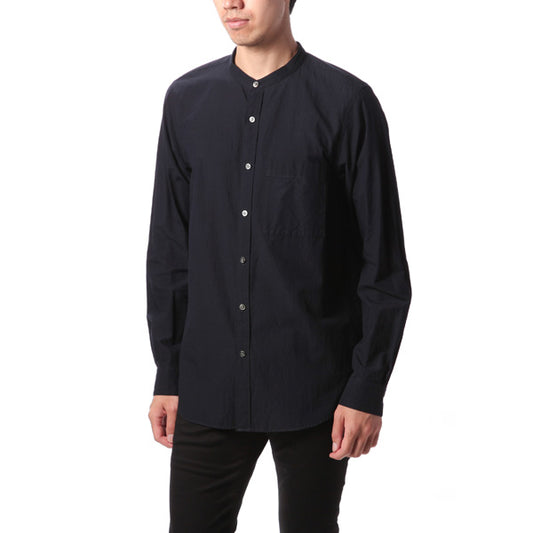 Co/Liシャンブレーローン バンドカラーシャツ