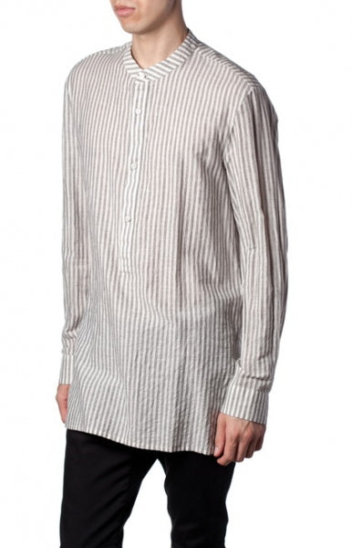 Co/Liストライプローン ロングチュニック