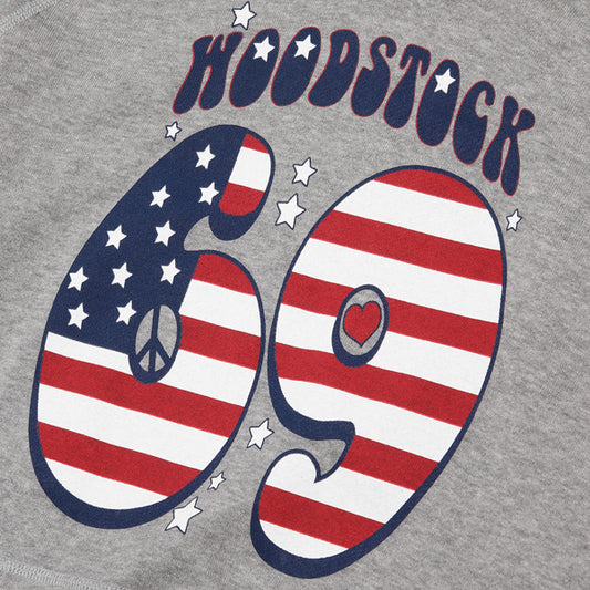 GAZE MINI FRENCH TERRY HOODIE(WOOD STOCK69)